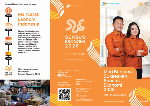 Sensus Ekonomi 2026: Mencatat Ekonomi, Membangun Negeri